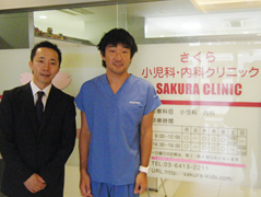 弊社代表・徳武と	立山　悟志先生